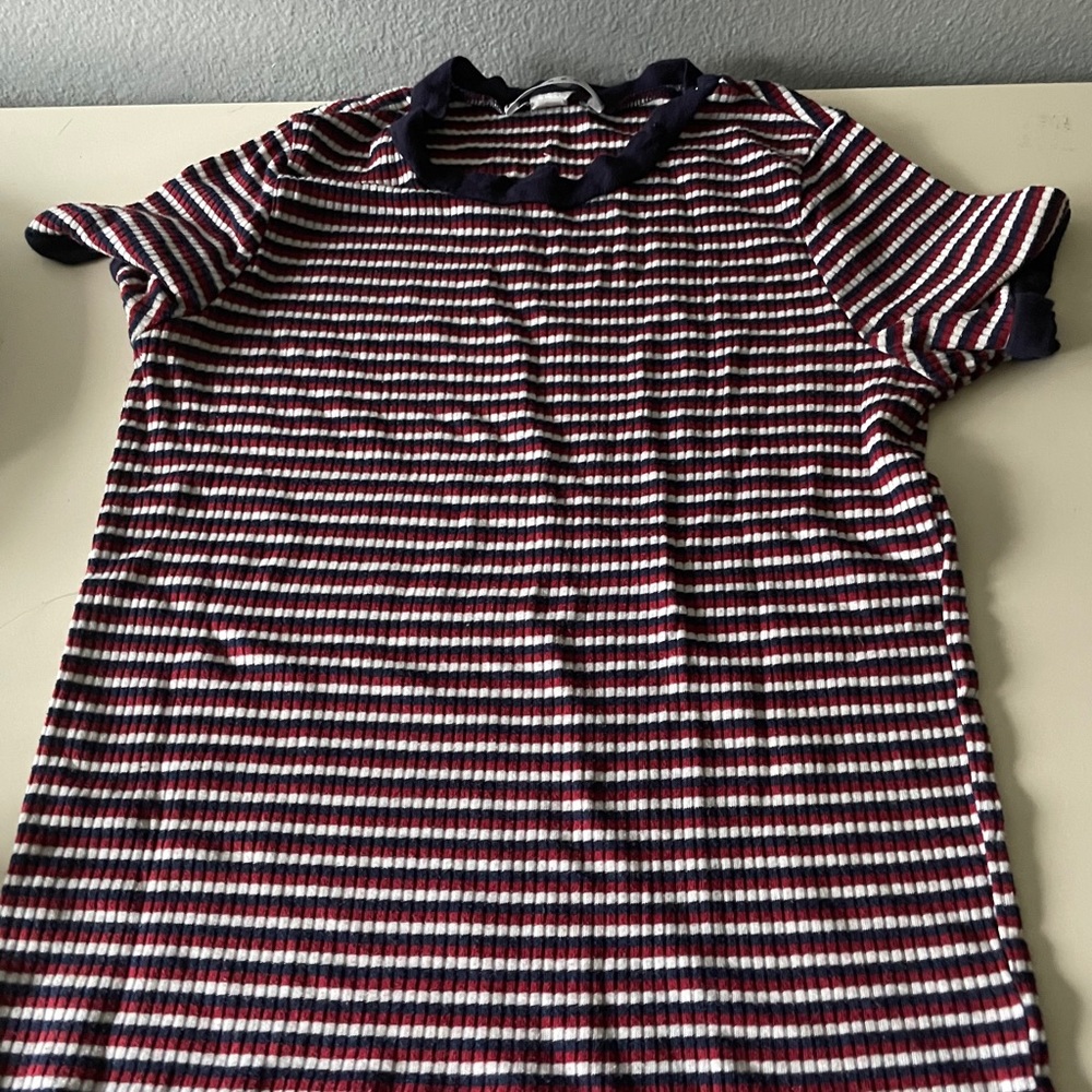 Red white and blue Tee